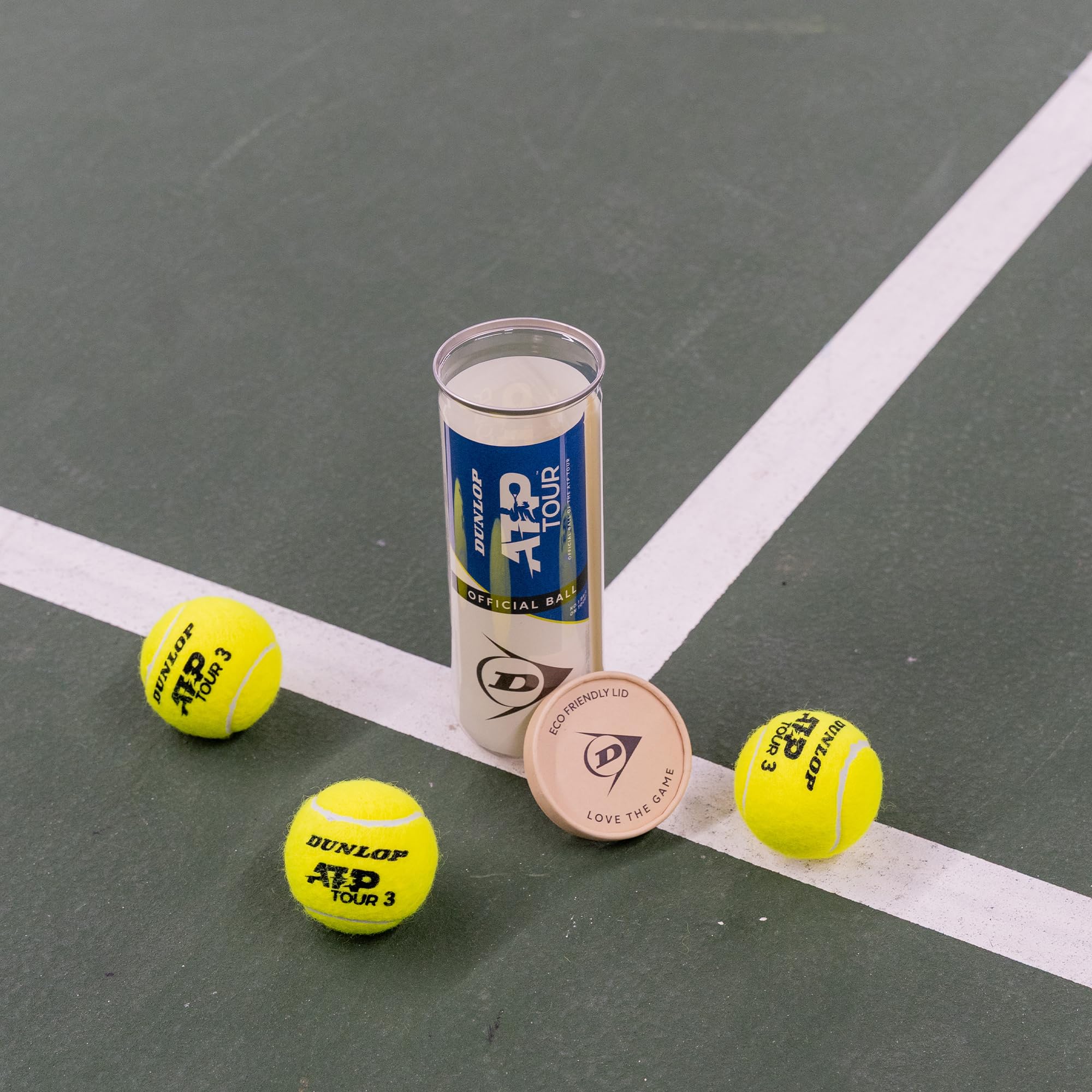 Dunlop Pelota de Tenis ATP Tour 3 Pelotas Paquete
