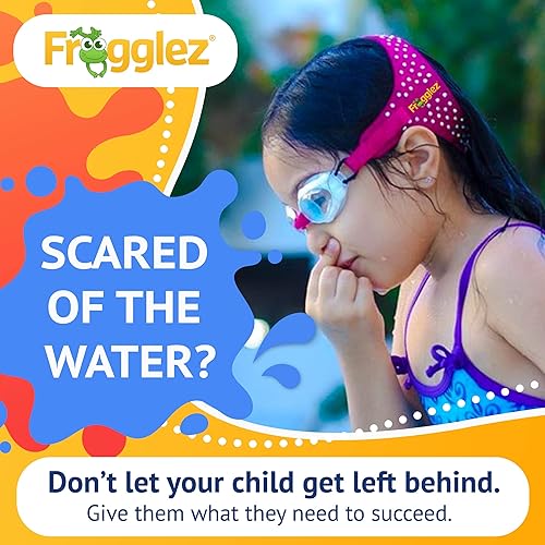 Vista 7 de Frogglez Máscara de natación transparente antivaho para niños menores de 10 años (de 4 a 10 años)
