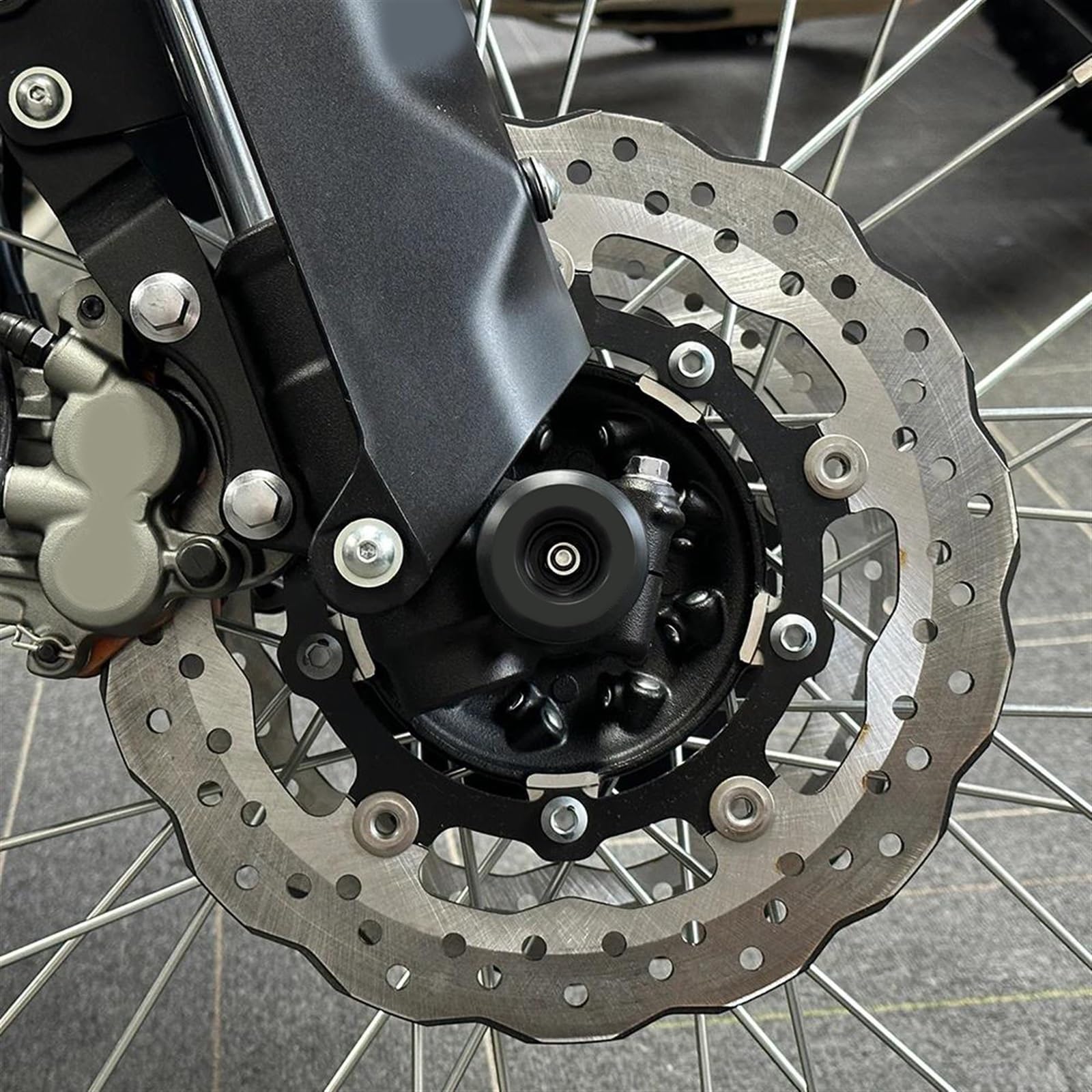 Protezione Contro Gli Urti Dell'asse per T&riumph Speed ​​Twin 1200 2019 2020 2021 Slider Forcella Ruota Moto