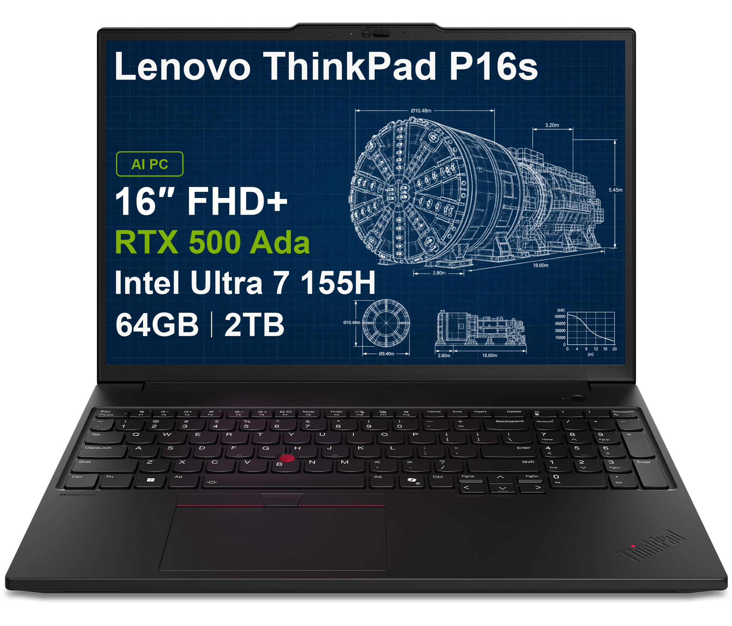 Lenovo ThinkPad P16s Gen 1 ノートパソコン Amazon.com: Lenovo ThinkPad P16s Laptop, Ultra 7 155H, NVIDIA RTX