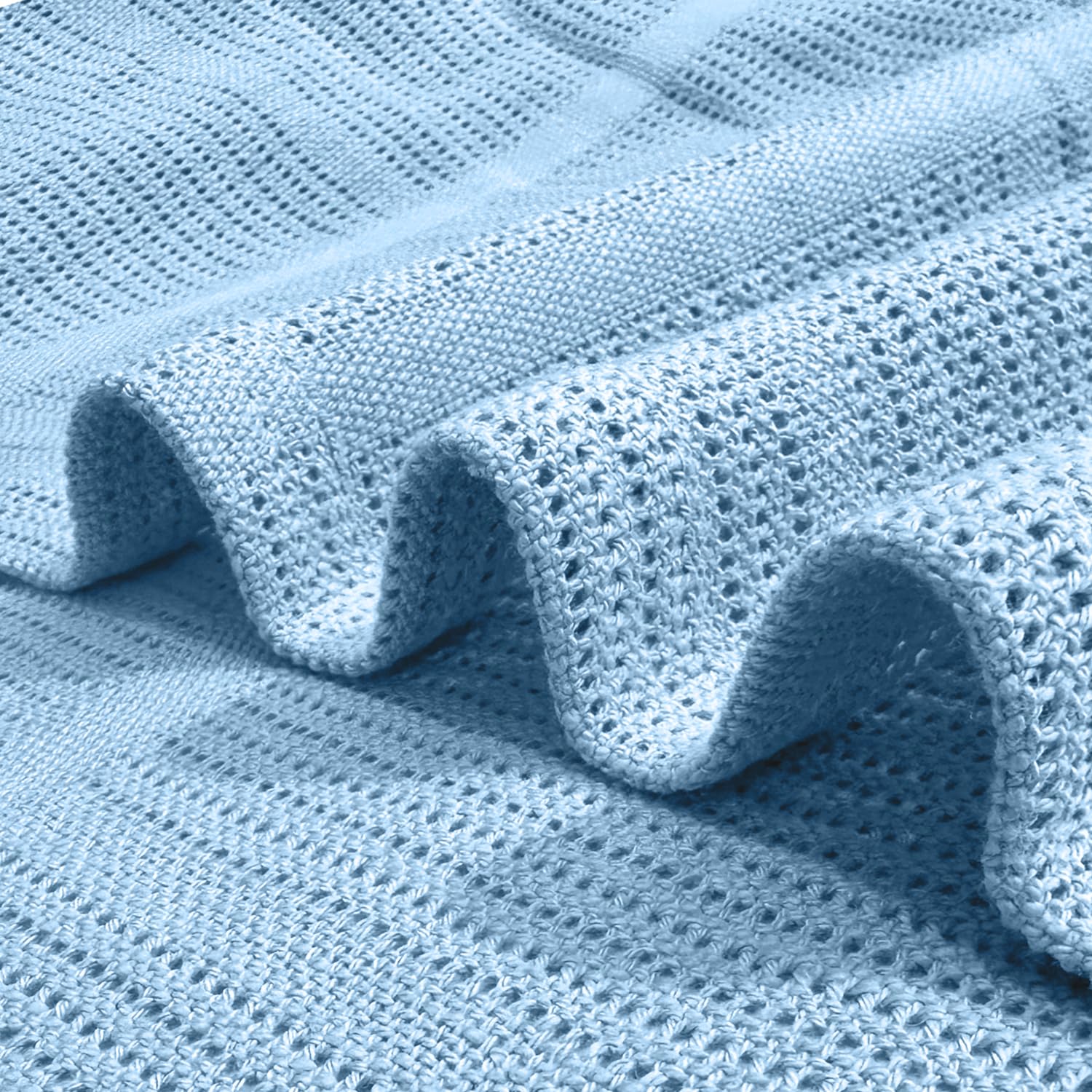 Lilly Belly Couverture Bébé 100% Coton Biologique - Confort Et Douceur pour Votre Petit | 100% Coton - 70 x 90 cm | Couverture Bebe Naissance
