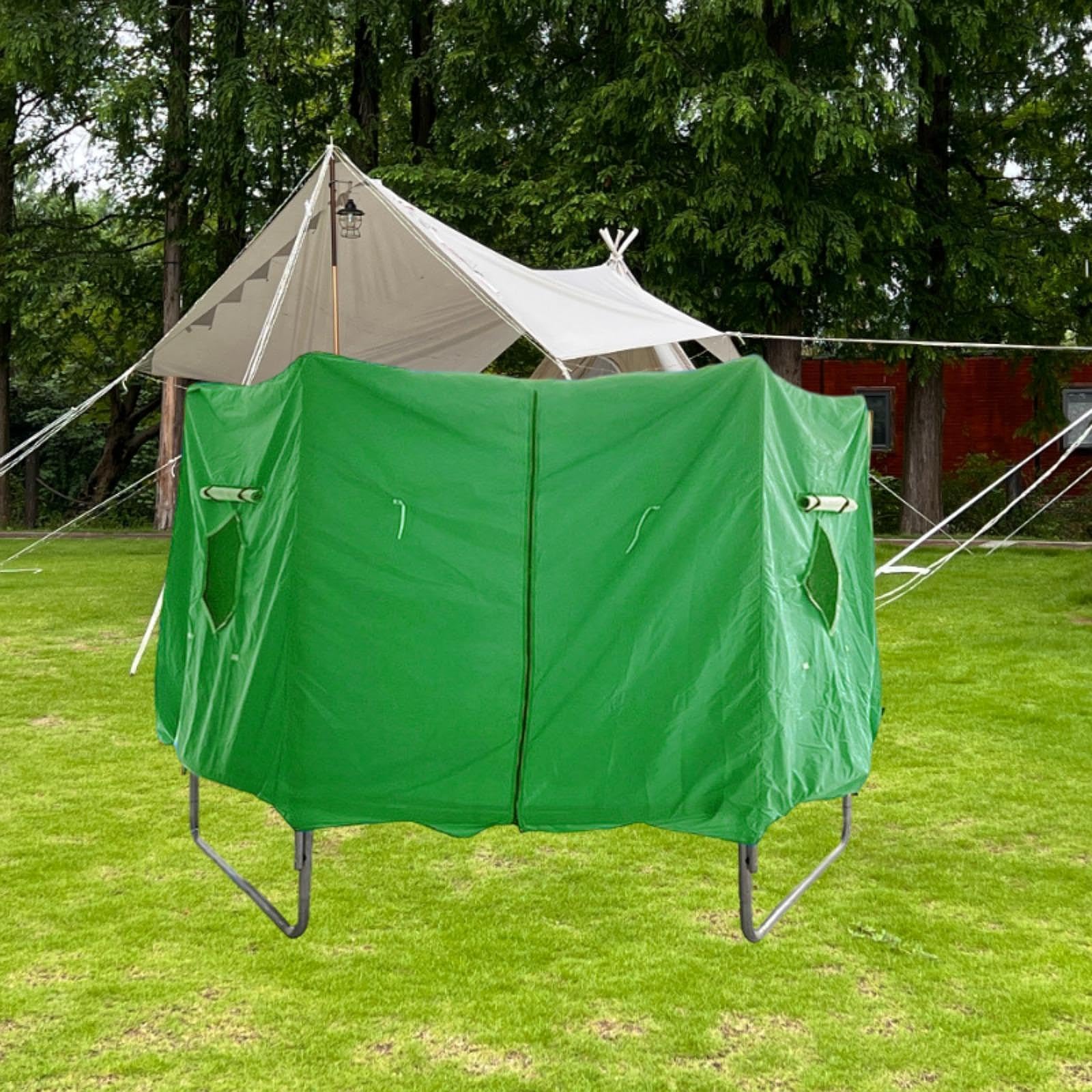 Tente de trampoline – Tente de trampoline | Auvent de trampoline imperméable – Pare-soleil pour trampoline – Tente de protection solaire avec tissu Oxford