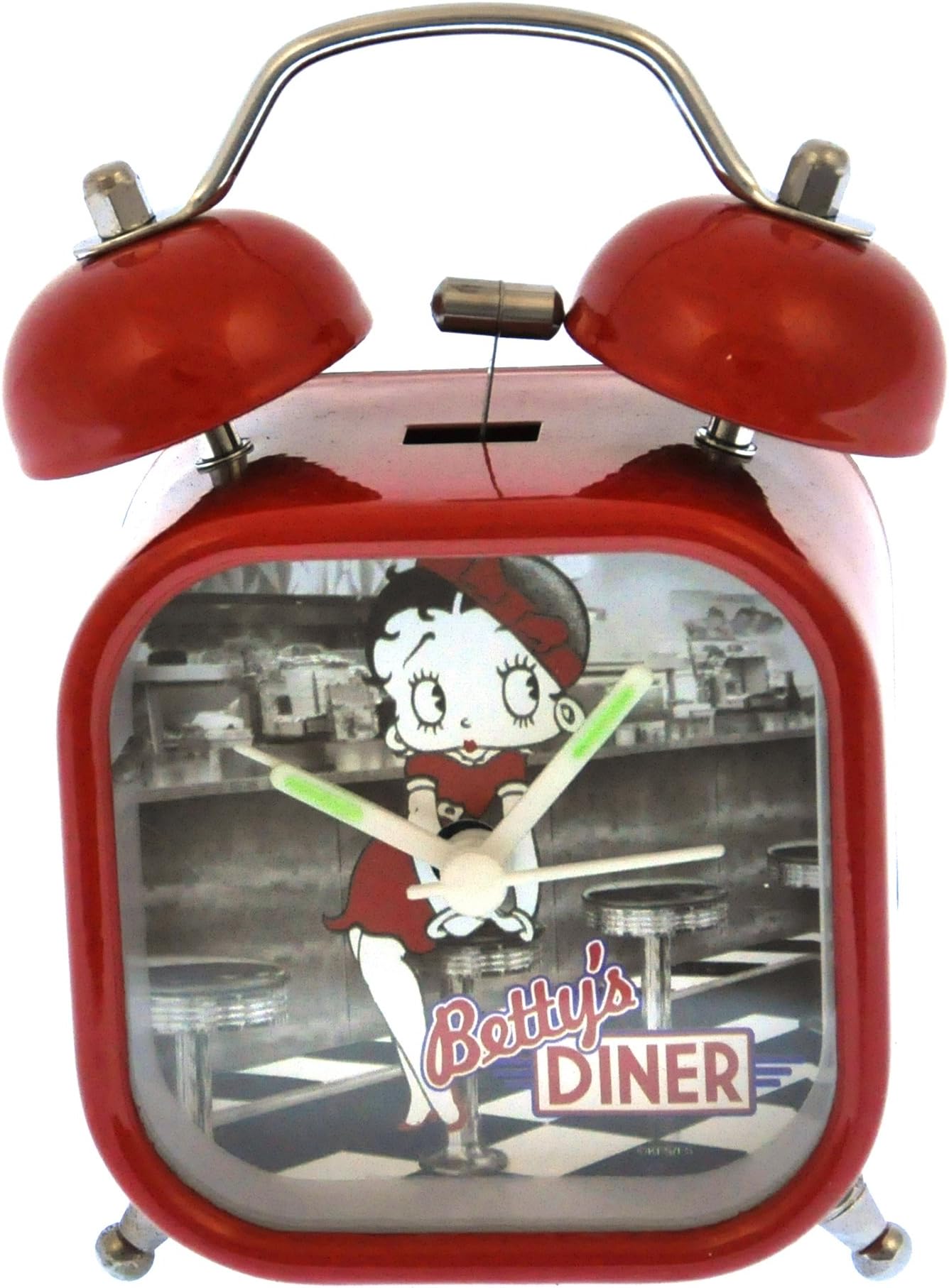 Betty Boop Diner Alarm Clock