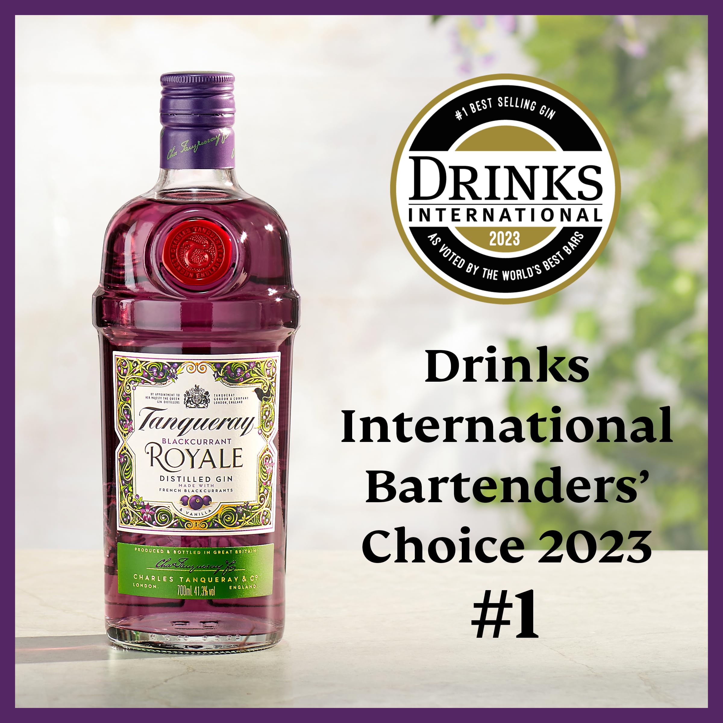 Tanqueray Blackcurrant ROYALE Distilled Gin 41,3% - 700 ml
