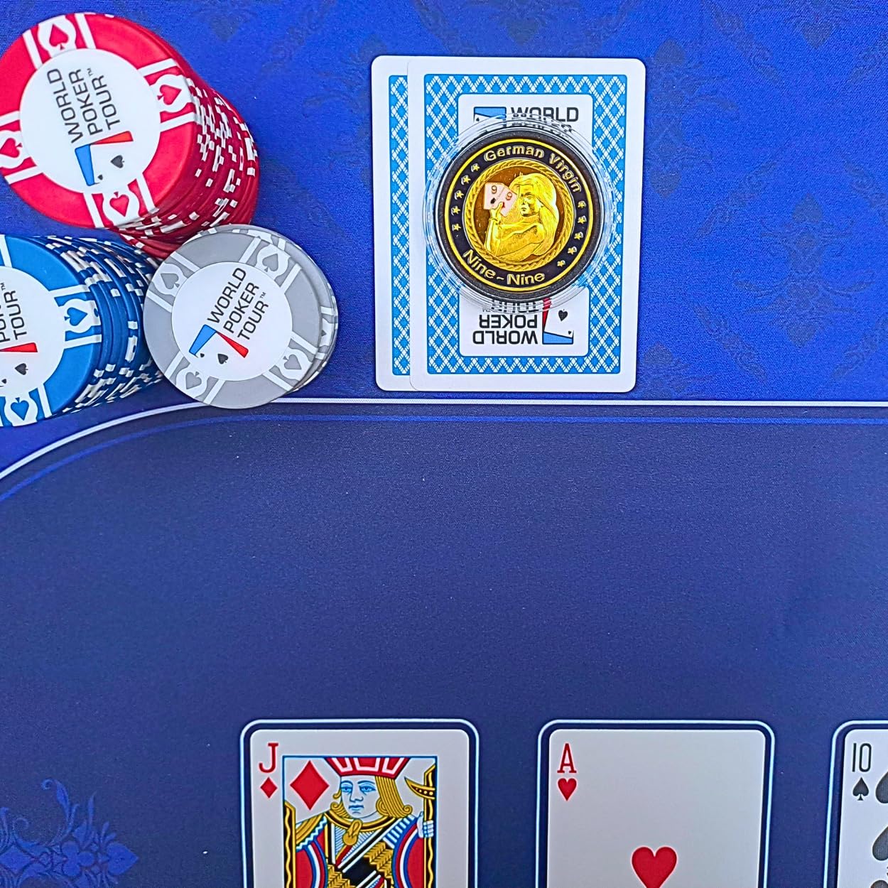 Poker Card-Guard, Metallic - Image 3