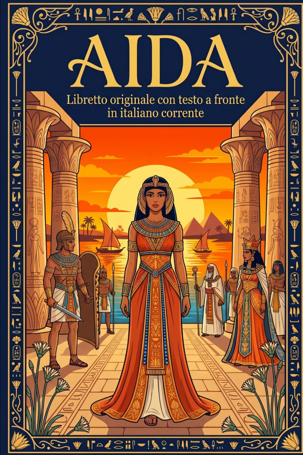 AIDA: Libretto originale con testo a fronte in italiano corrente