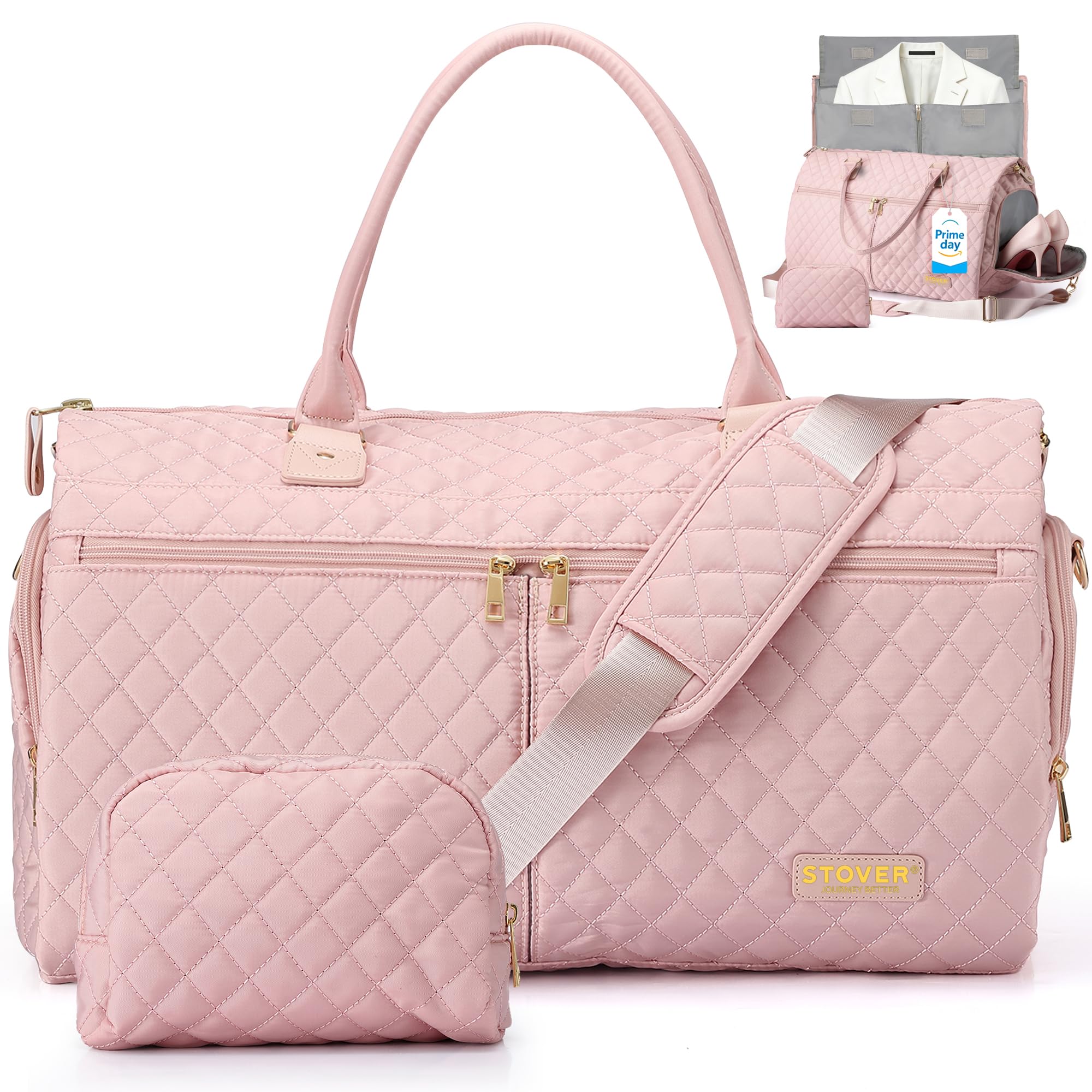 STOVER Women’s Convertible Garment Duffel Bag
