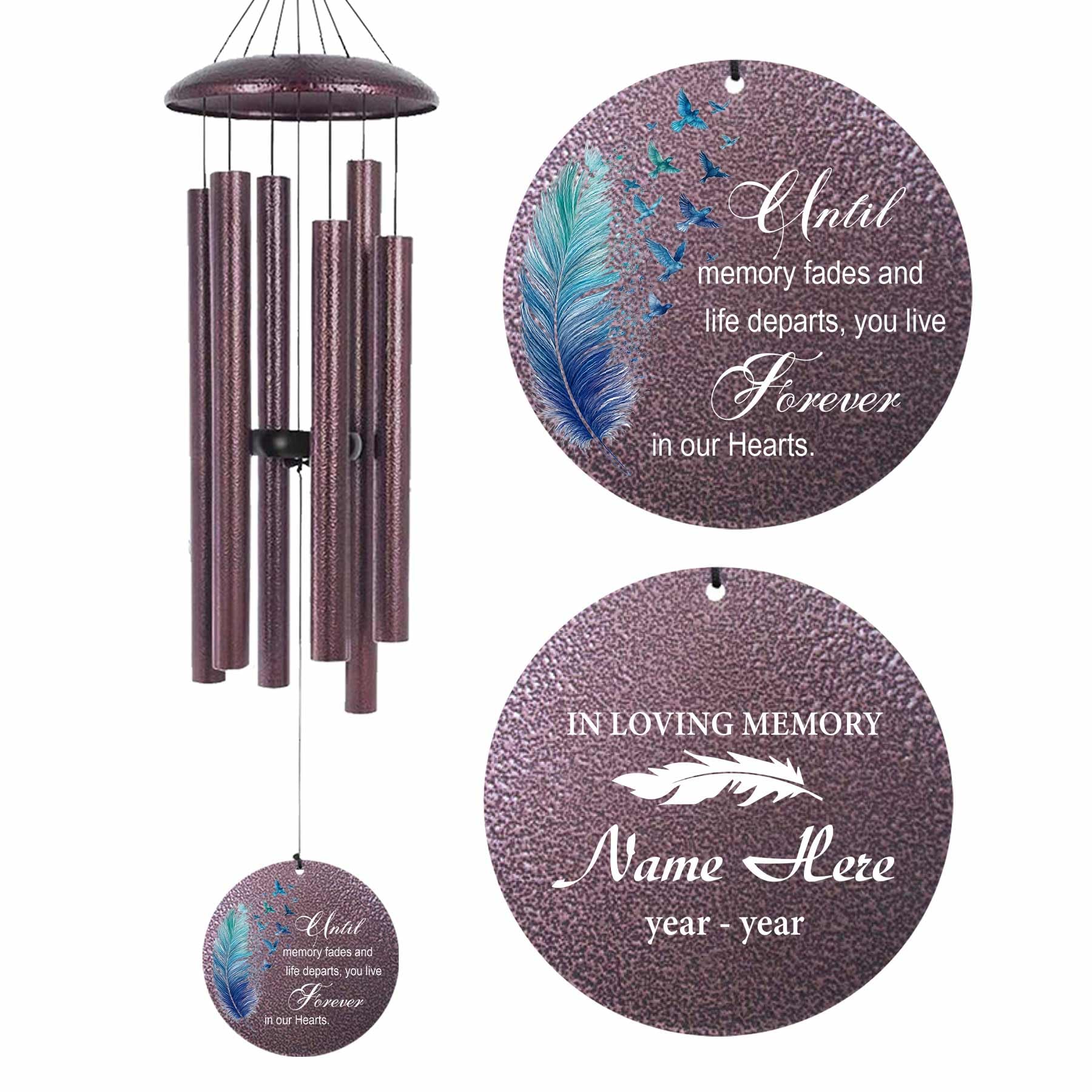 Customized 30/36/45 inch Memorial Wind Chimes
