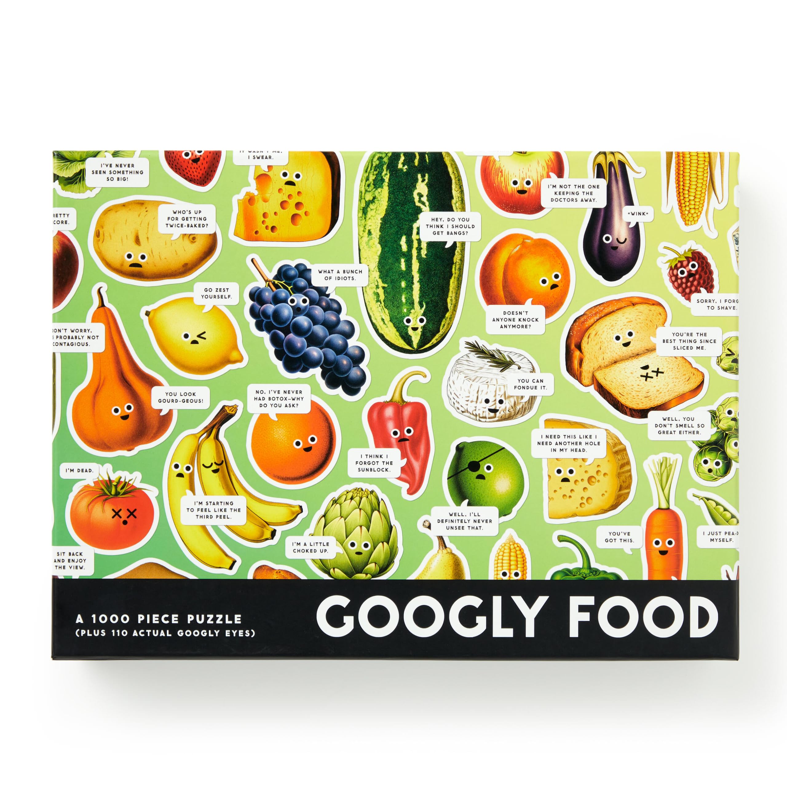Googly Food 1000 Piece Puzzle by Brass Brass Monkey (Jigsaw)