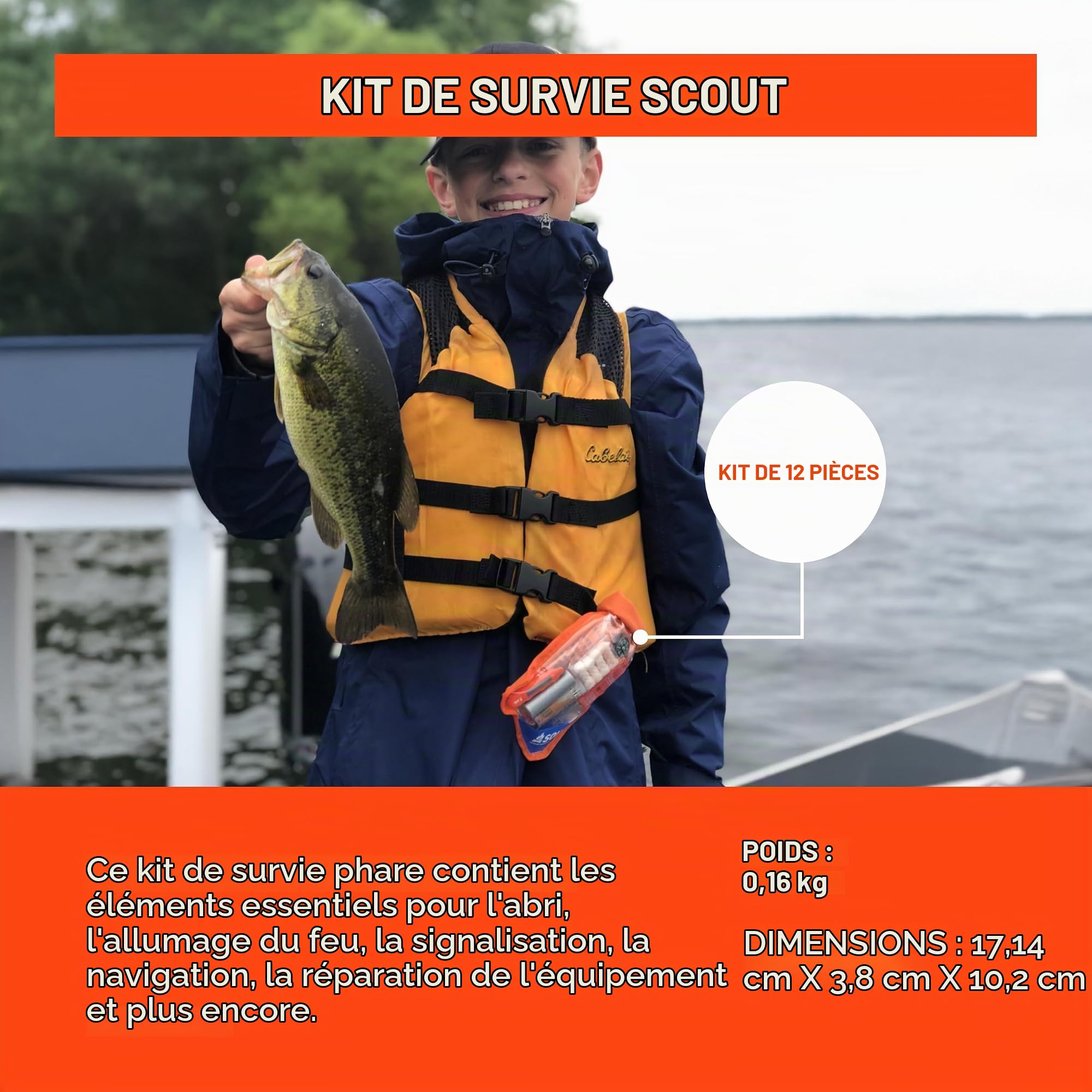 Trousse De Survie Survive Outdoors Longers Scout
