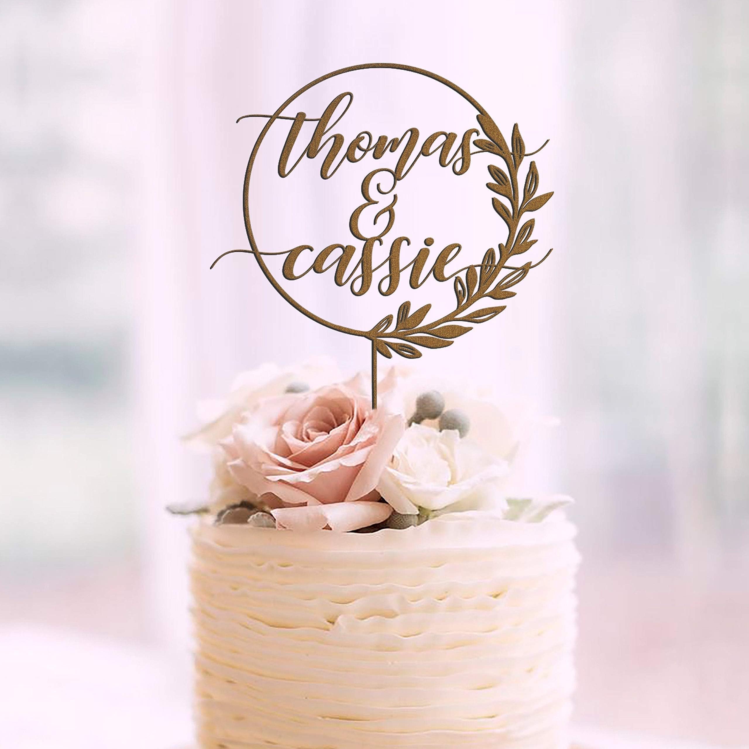 Rustic Mr and Mrs Cake Toppers for Wedding by RawKrft Custom Cake Topper Personalized Wedding Cake Topper Made in Los Angeles California