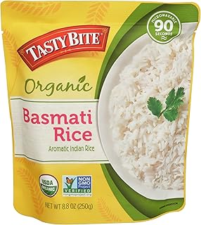 Tastybite, Rice Basmati Organic, 8.8 Ounce
