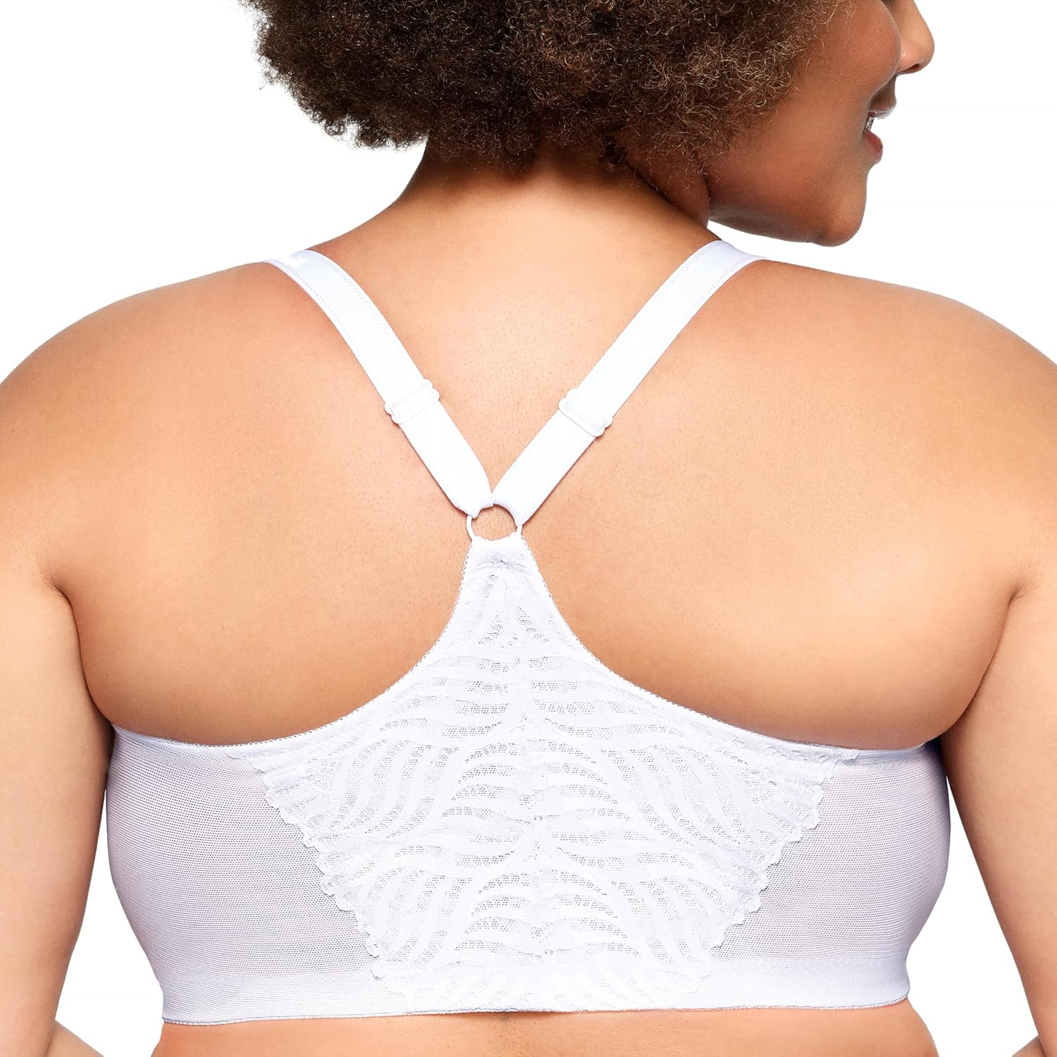 Glamorise Womens Front-Close T-Back Wonderwire Underwire #1246 - Image 2