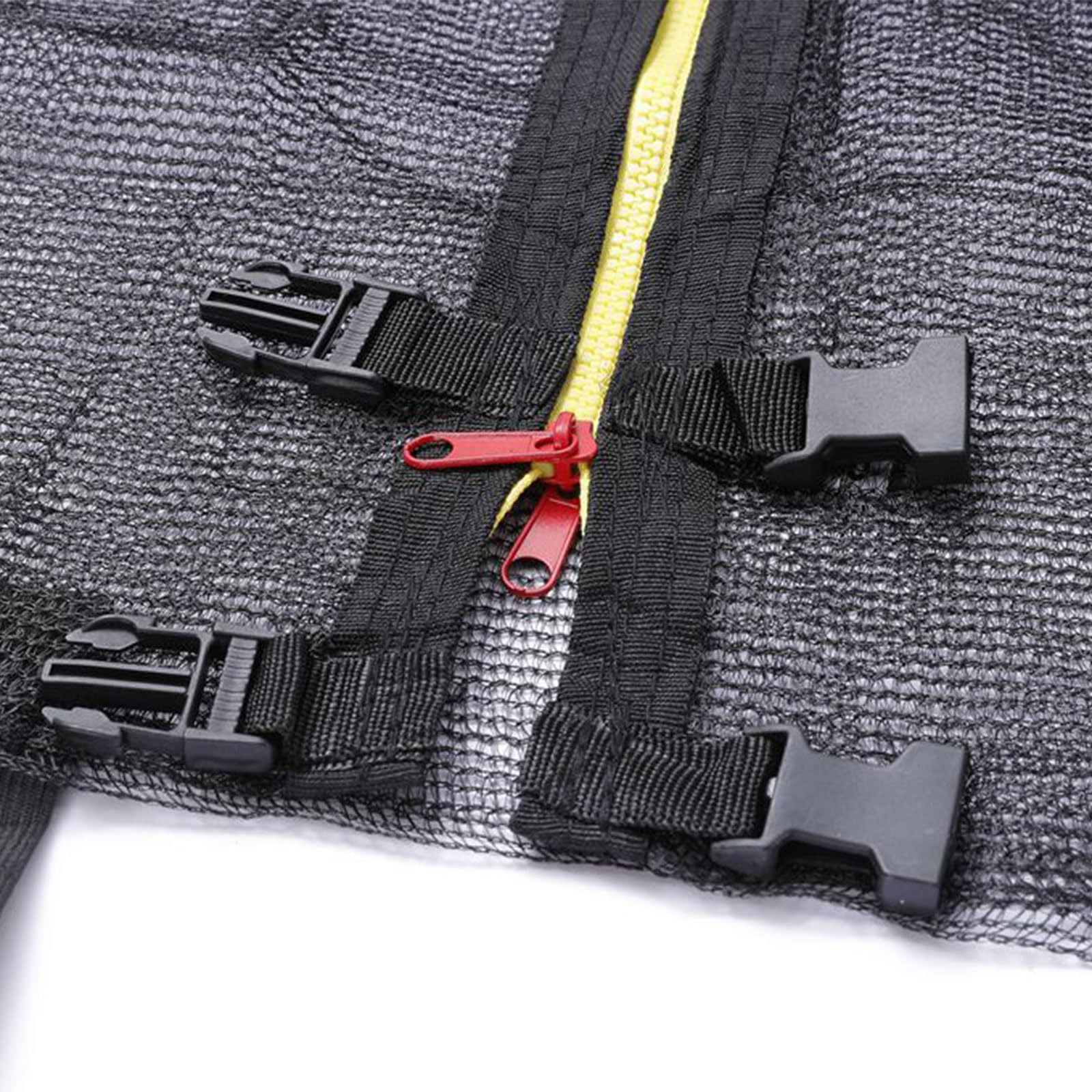 Red de repuesto para cama elástica con marco redondo, red transpirable para cama elástica, accesorios para trampolín