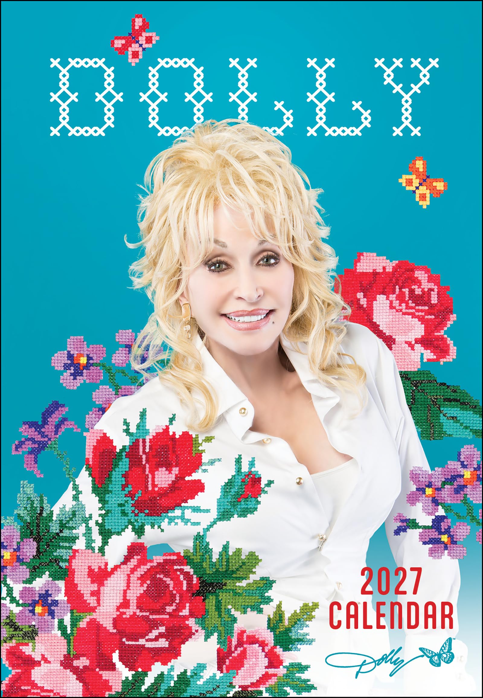 Dolly Parton 2027 Monthly Pocket Planner Calendar