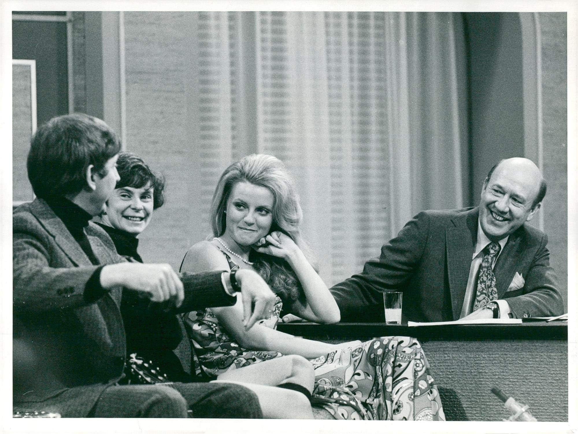 Fotomax Vintage photo of Lennart Hyland, Gunde Johansson, Britt Inger Johansson