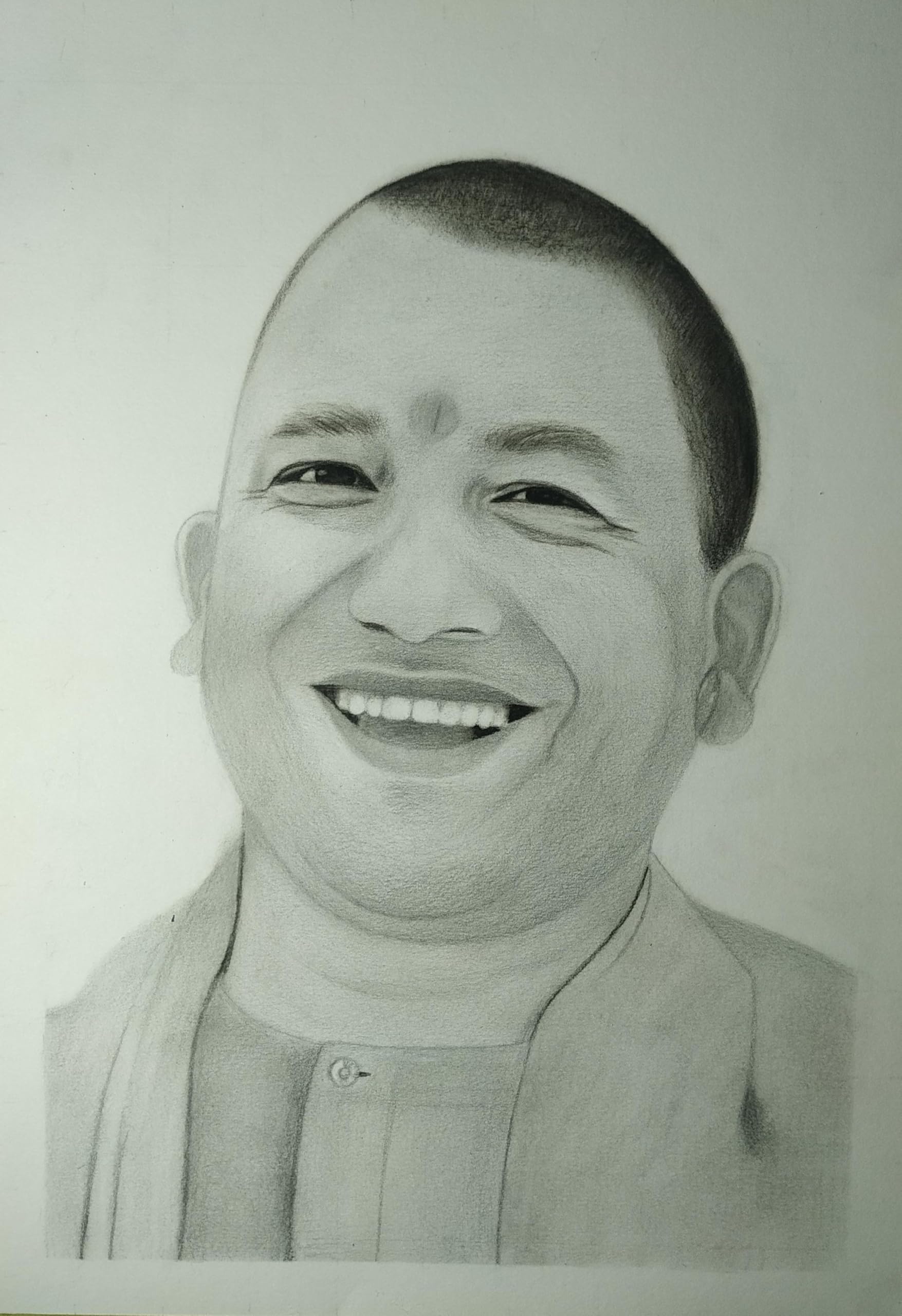 Customized Handmade pencil sketch portrait with frame on A3 size Paper | Best gift for birthday, Anniversary, Valentine's day 3
