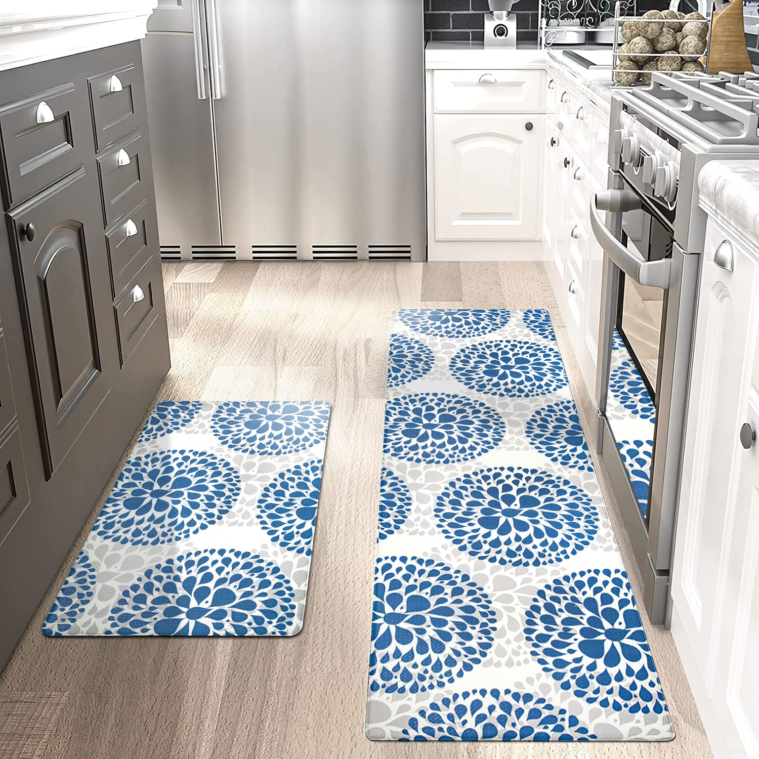Kitchen Mats and Rugs Cushioned AntiFatigue Waterproof NonSlip