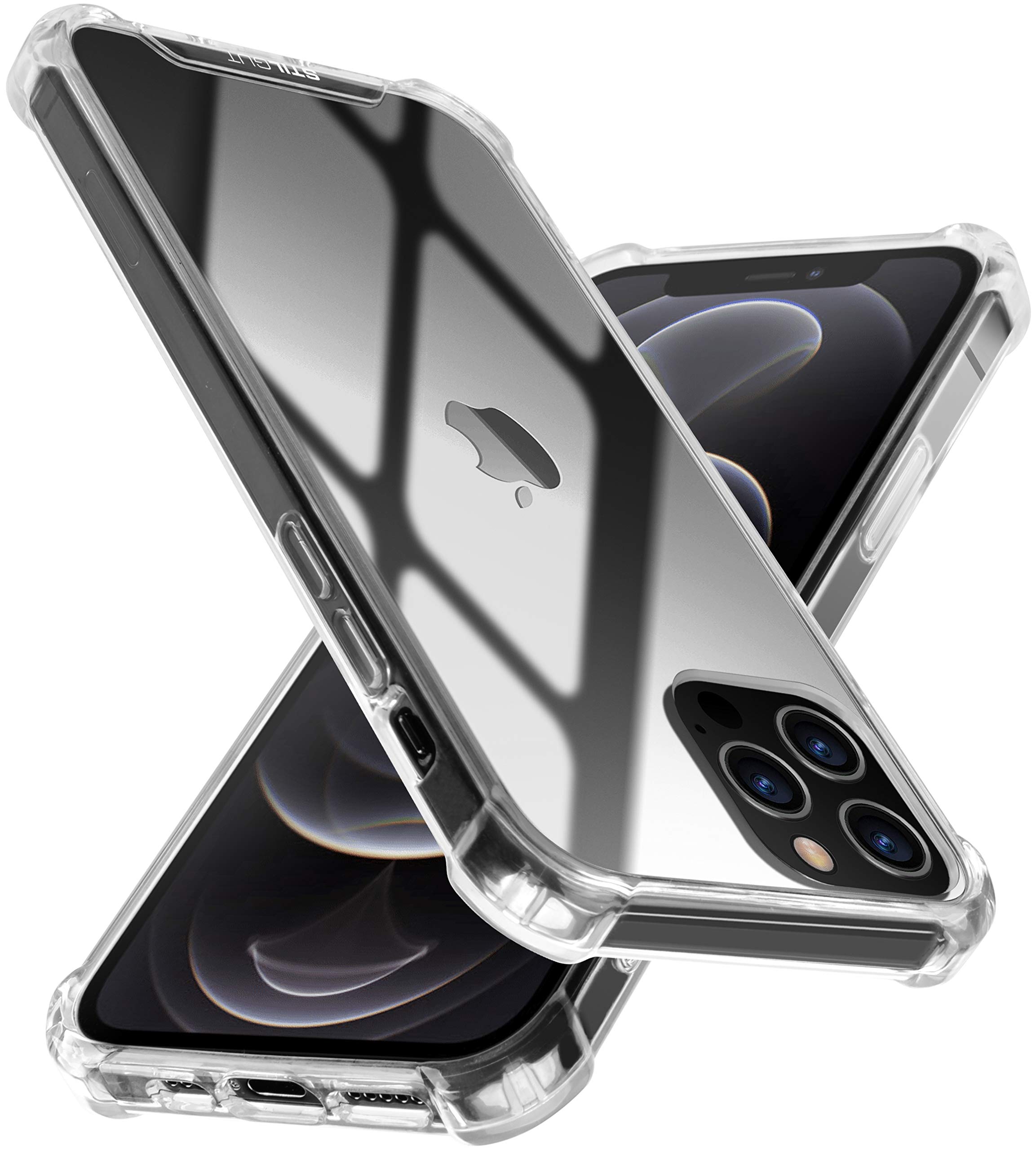 STILGUT Bumper Für IPhone 12 Mini – Transparent, Stoßfest Mit TPU/PC, Verstärkten Ecken