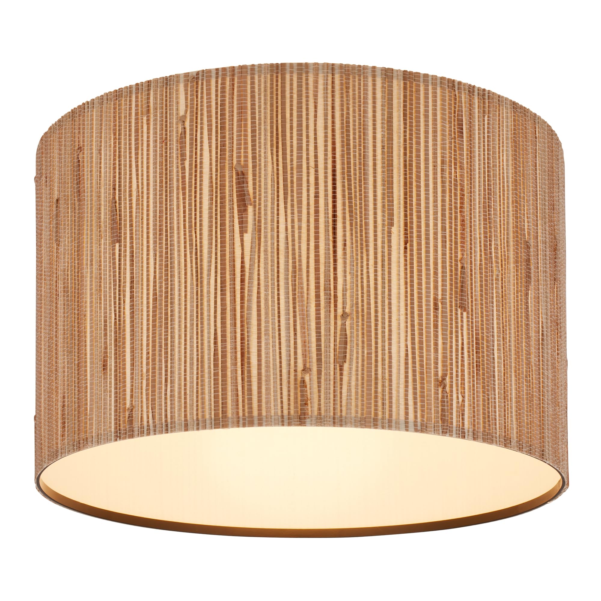 Plafonnier en jonc de mer BRILONER E27 luminaire naturel boho