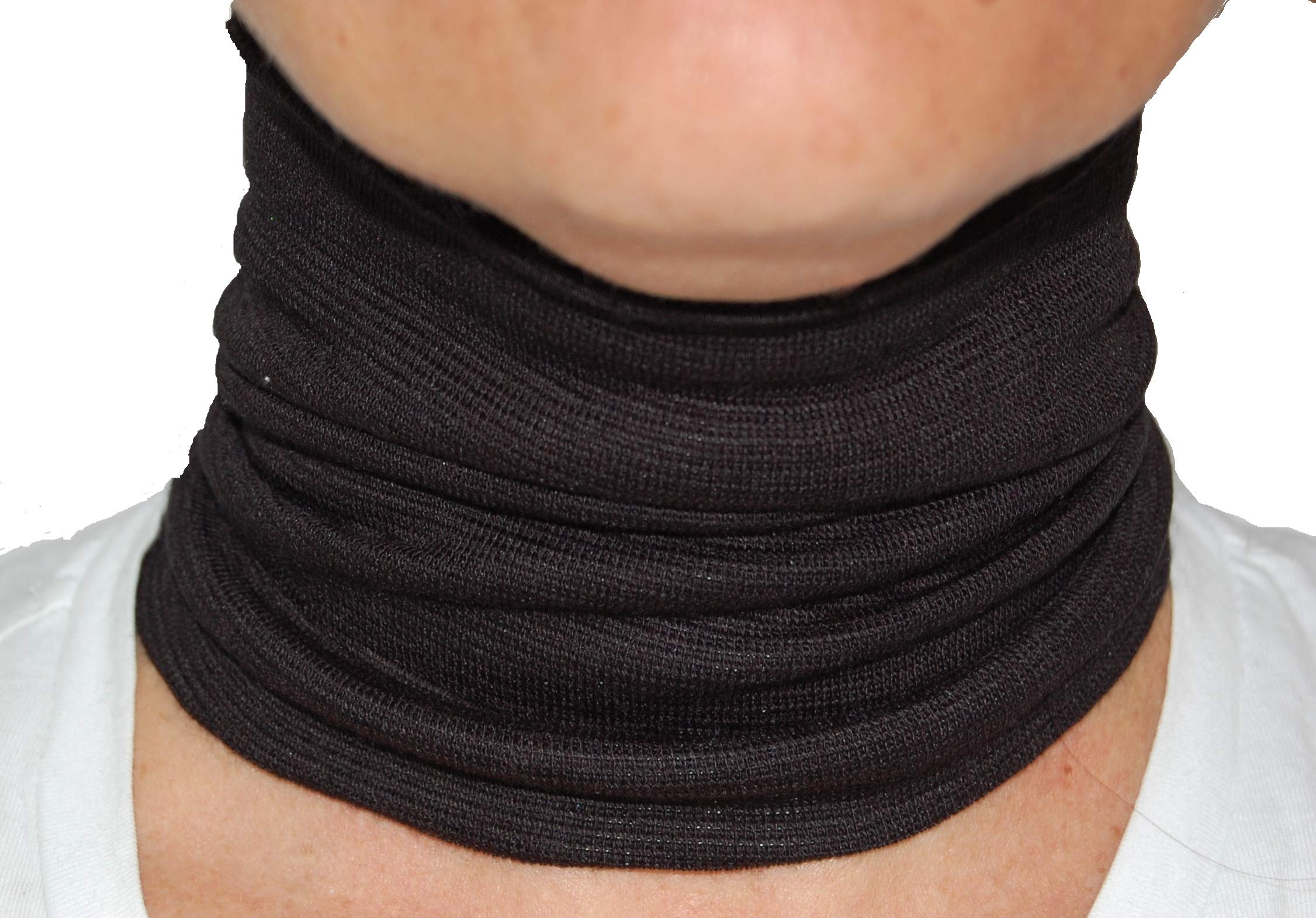 MANIFATTURA BERNINA Elan 5000 - Fascia Collo Fascia cervicale Scaldacollo Tubolare Lana Merino e Seta 100% Made in Italy