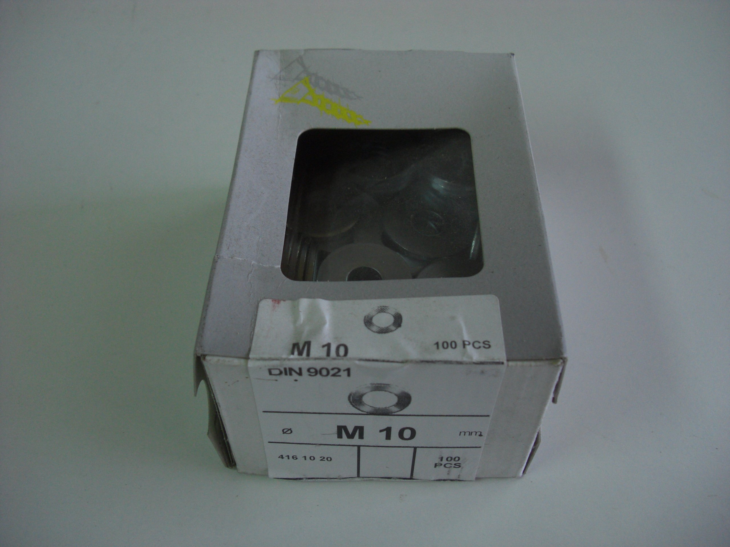 Disques VZ DIN 9021 10,5 SWG boîte de 100 pièces pour réparer le toit