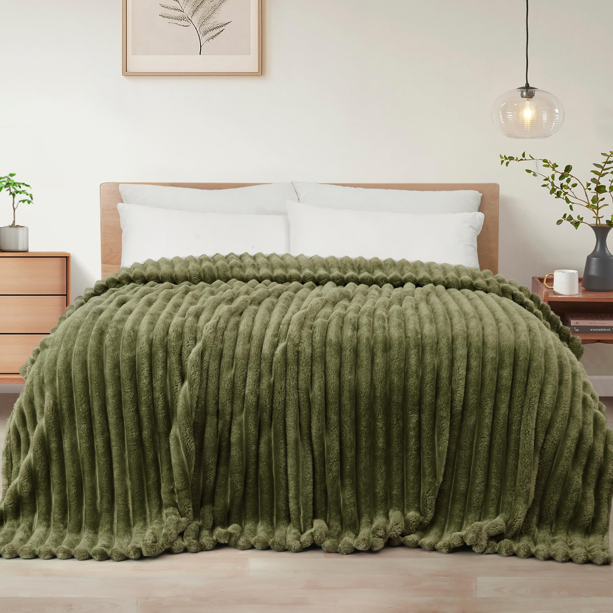 Exclusivo Mezcla Kuscheldecke Flauschig Fleecedecke Flanell Decke, Leichte und Warme Wohndecke Tagesdecke für Ganzjahreszeit
