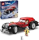 LEGO Disney Cruella De Vil’s Car Building Toy - 101 Dalmations Pretend Play Vehicle Building Set for Girls & Boys, Ages 9+ - Gift Idea for Birthdays - 43277