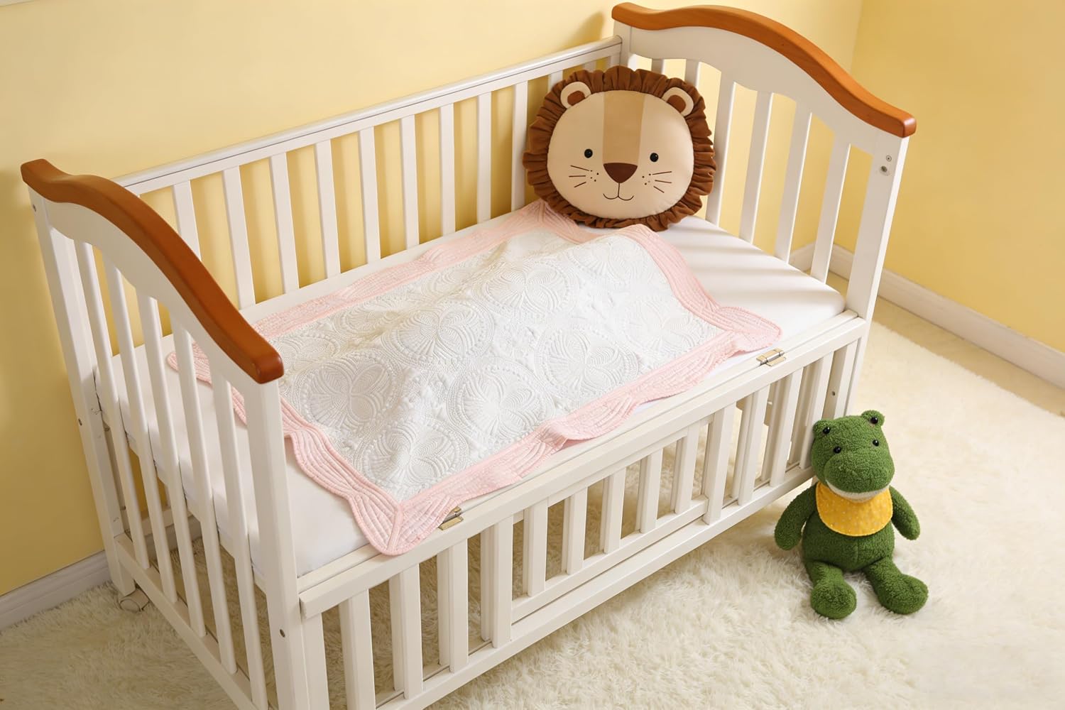 Lightweight Baby Quilt Cotton Blanket Durable Personlized Baby Blankets Four Seasons Cotton Quilted Blanket
