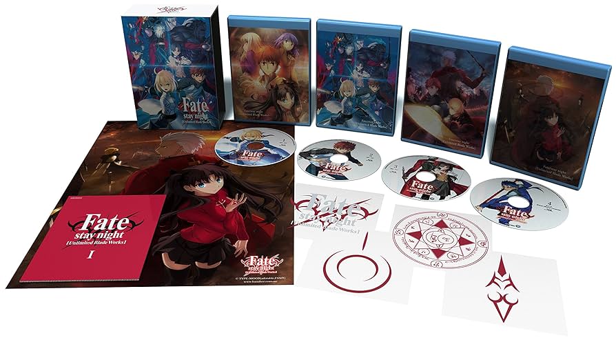 Fate Stay Night Unlimited Blade Works DVD-BOX 1/2(第0-12話)[Import] ggw725x Amazon.co.jp: Fate Stay Night Unlimited Blade Works Blu-ray