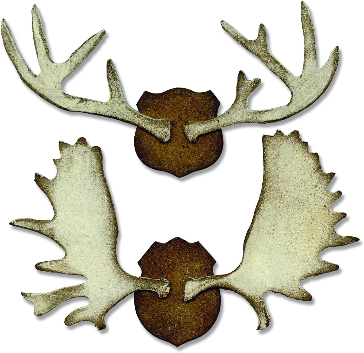Sizzix Bigz Die By Tim Holtz 5.5x6-Trophy Antlers