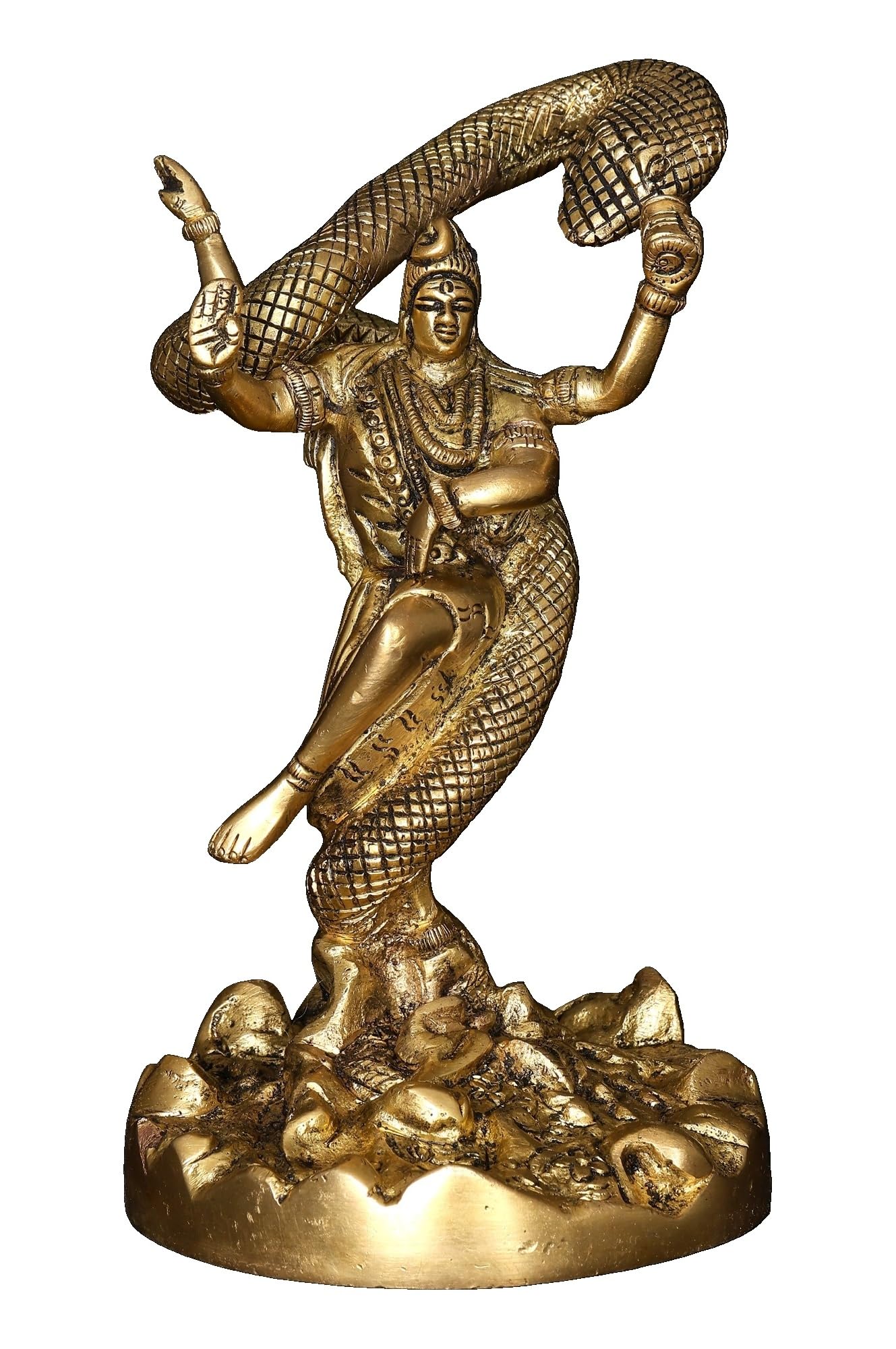 Décoration spirituelle avec statue de Shiva dansant pour salon
