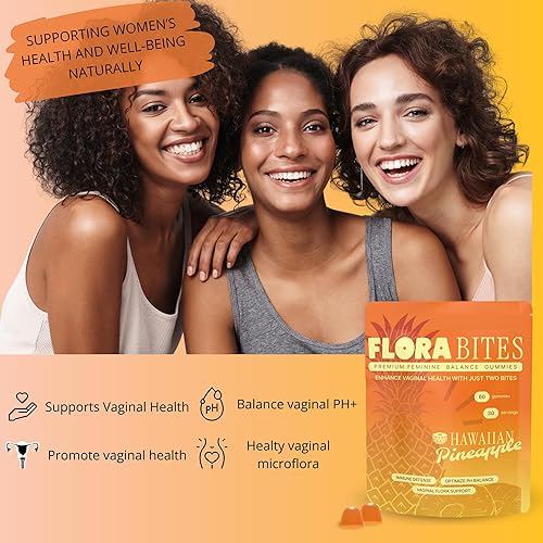 Miniatura 3 de Gomitas prémium de equilibrio femenino - Equilibrio de pH y apoyo a la infección por levaduras - Salud y bienestar de la mujer - Veganas y sin