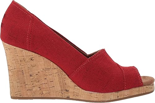 Miniatura 6 de TOMS - Sandalias clásicas de cuña alpargata para mujer