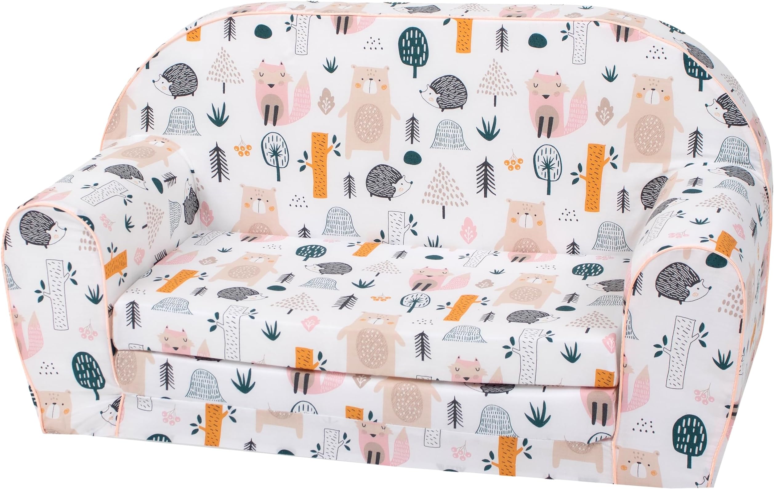 Mondeer Modernes Doppelsofa Lounge-Sofa Rosa