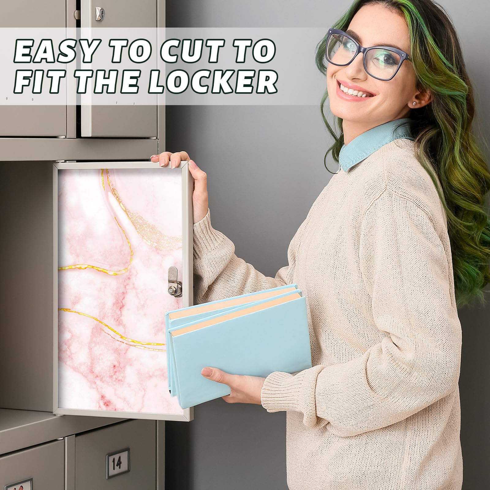 Magnetic Locker Rug Snapklik.com : Ctosree 12 Pcs School Locker Magnetic Wallpaper 12