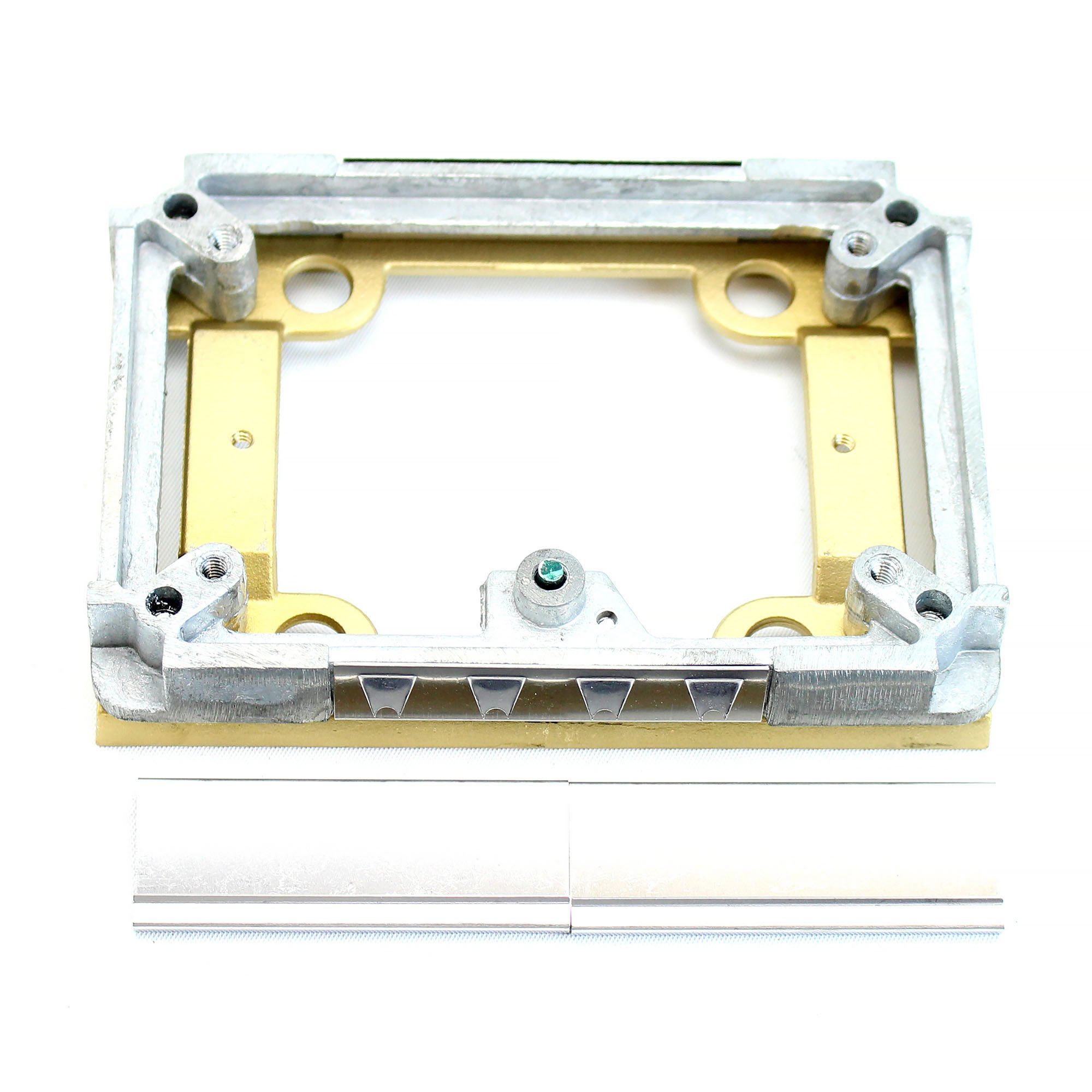 Thomas & Betts 641 P TACB Brass Tile Activation Kit, One Gang, 1-Gang, For use With Floor Boxes