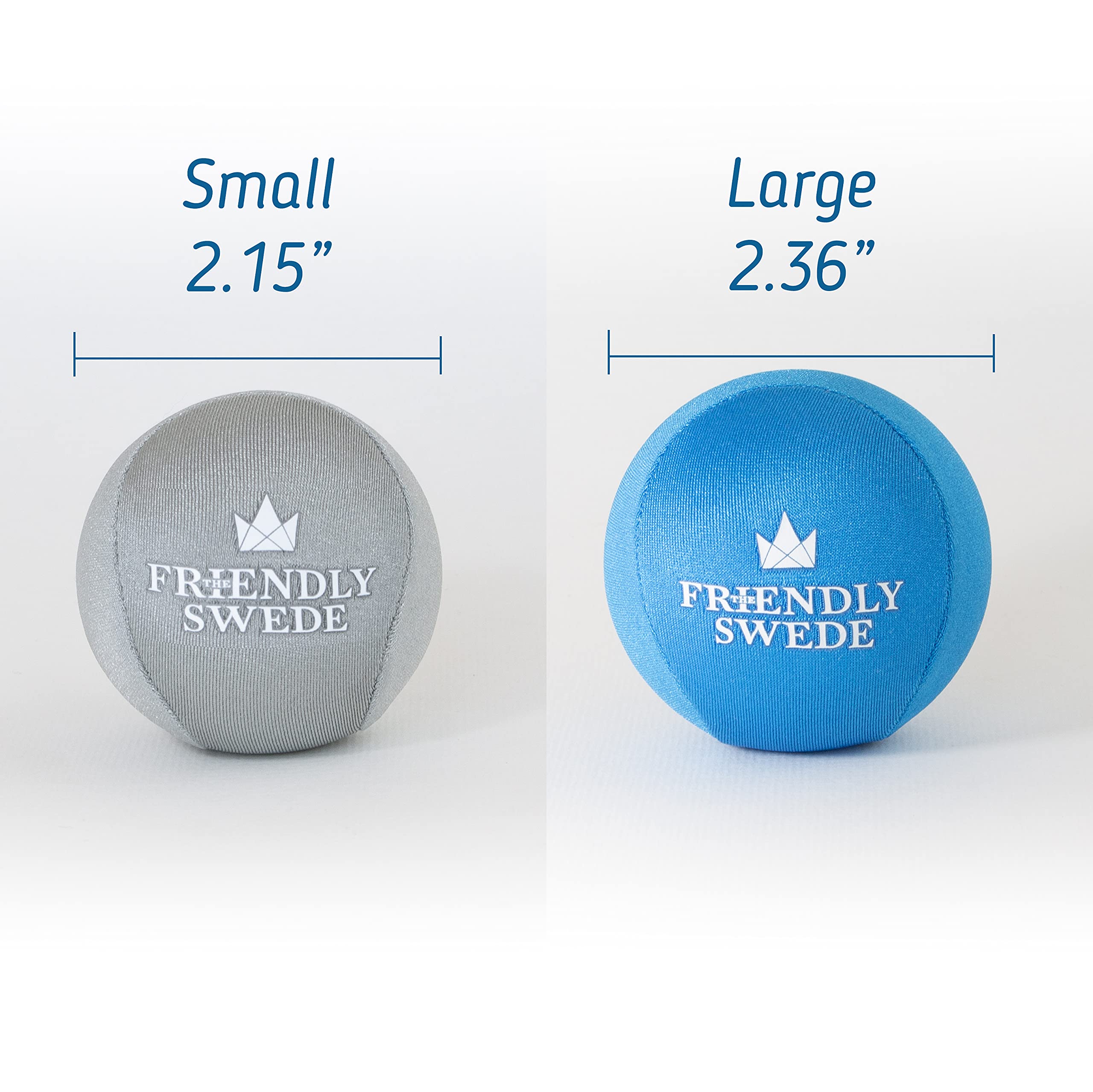 Balles Antistress The Friendly Swede – Lot De 4 œufs En TPR – 3 Niveaux De Résistance (9-18 Kg) – Pour Renforcer Les Mains Et Soulager Le Stress – Adultes Et Enfants Dès 5 Ans