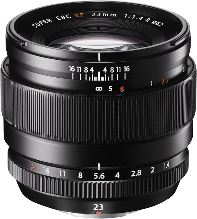 Fujifilm XF 23 mm f:1.4 R - Objetivo para X-mount (Diámetro: 62 mm), negro