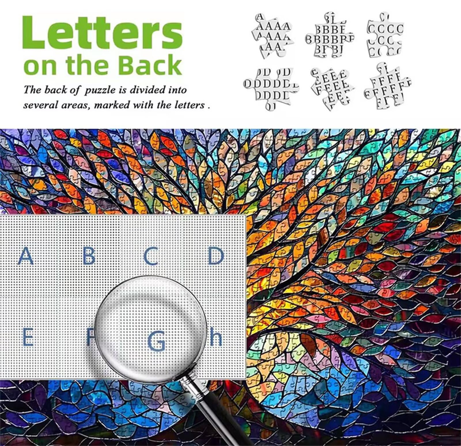 1000 Pezzi Puzzle per Adulti, Fai Da Te Puzzles Classici