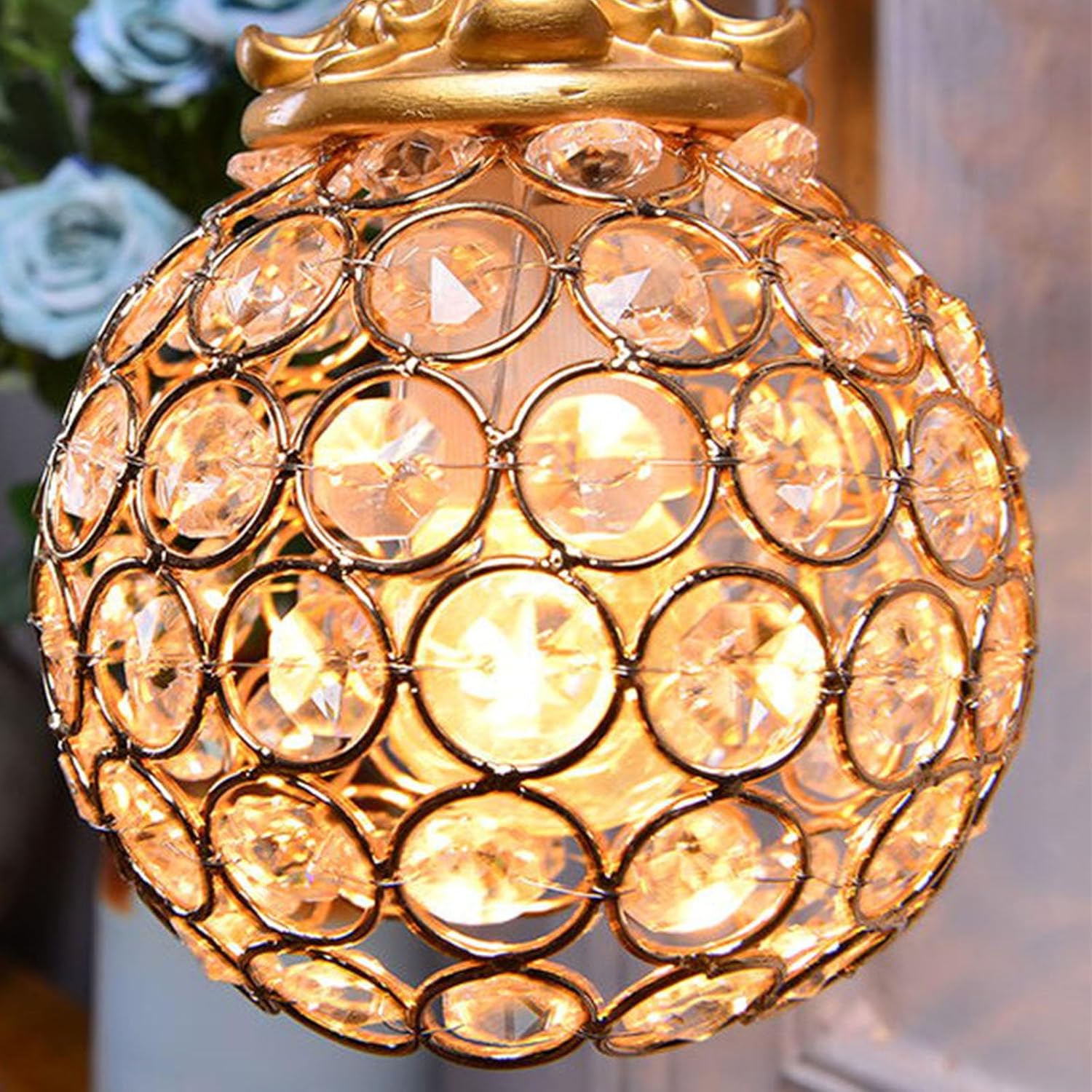 Creative Lighting Deer Head Wall Light with LED Bulb, Resin Deer Head Wall Mount Decor Lamp for Bar Background Home Living Room, G