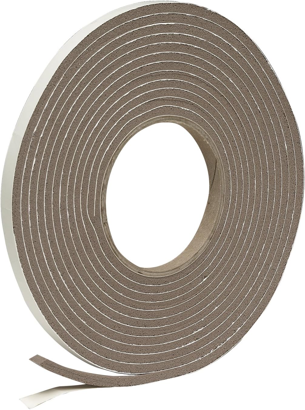 Frost King Vinyl Foam Tape - Closed Cell - Moderate Compression, 3/8" W, 3/16" Thick, 17' L, Brown