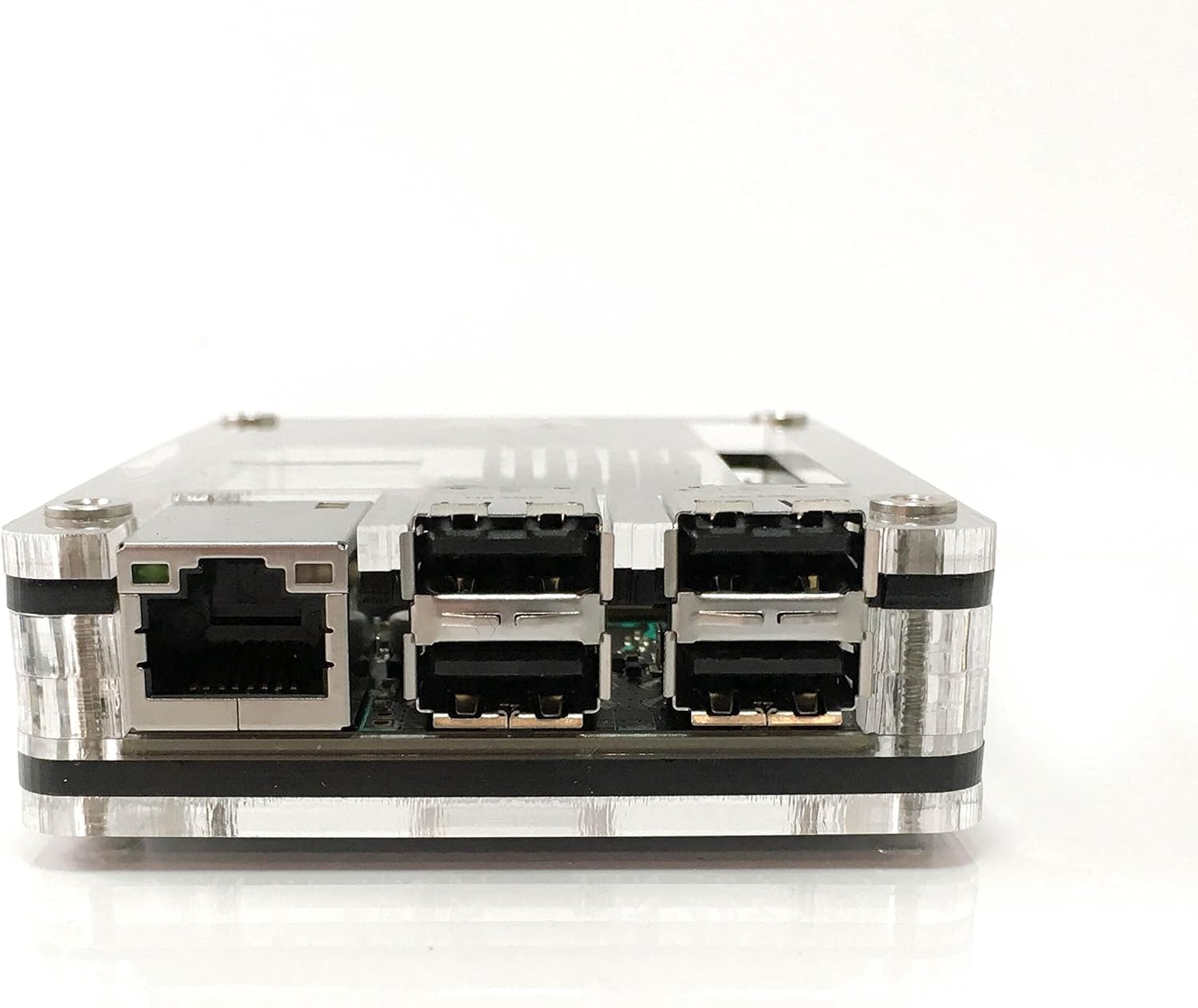 Zebra Black Ice Case for The ASUS Tinker Board and Tinker Board S by C4Labs