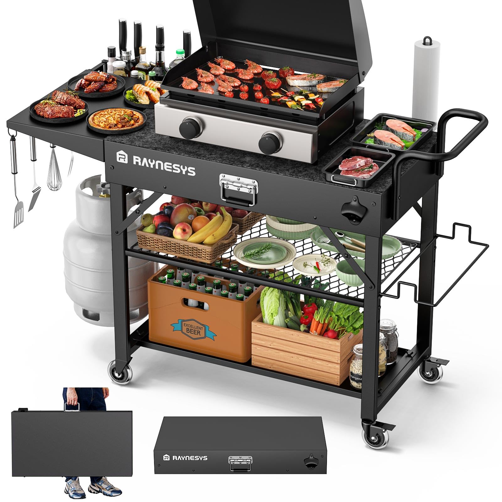 Raynesys Folding Cart