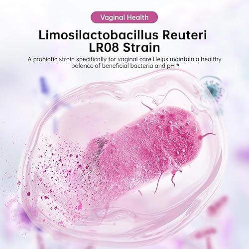 Miniatura 4 de Probióticos complejos para mujeres, probióticos vaginales para la salud vaginal, extracto de ashwagandha, concentrado de arándano, extracto de hoja
