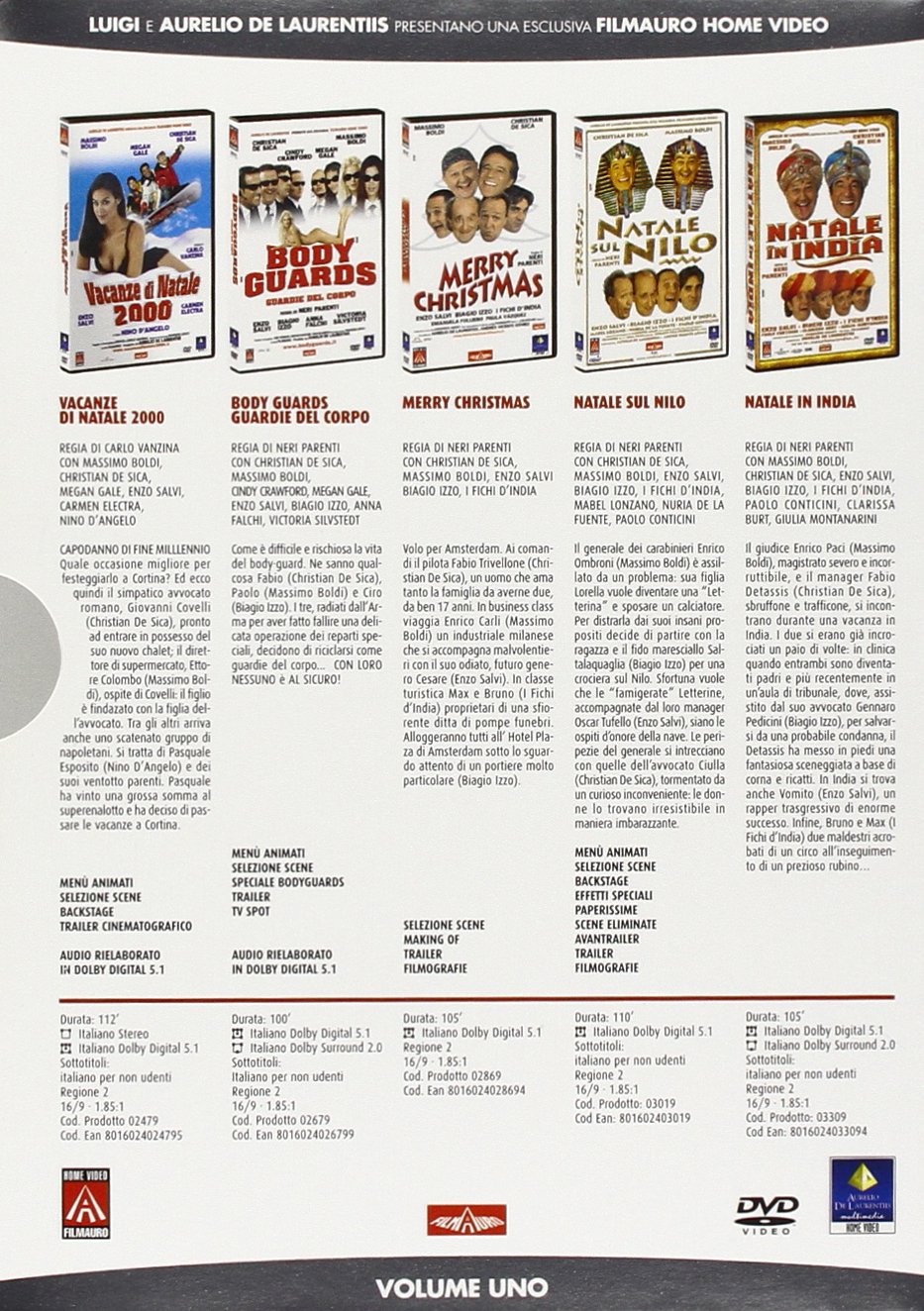 Anni 2000 Prima Parte (Box 5 Dvd)