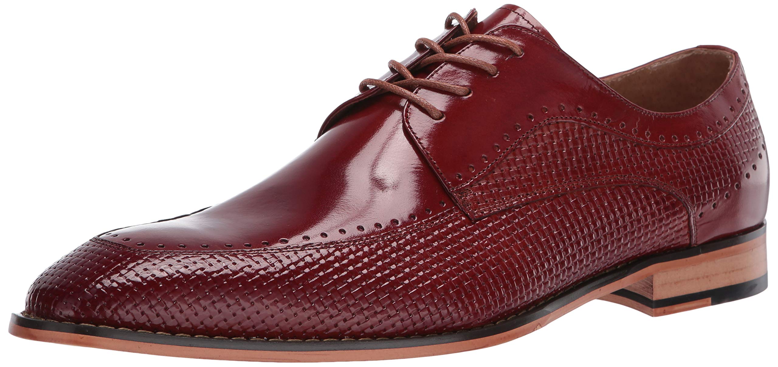 Stacy Adams Mens Platon Apron Toe Oxford
