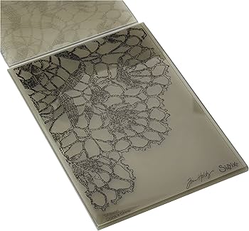 Amazon.com: Sizzix 3-D Texture Fades Embossing Folder Doily by Tim Amazon.com: Sizzix 3-D Texture Fades Embossing Folder Doily by Tim