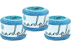 Marvelous Mandala Ombré Yarn for Crocheting and Knitting