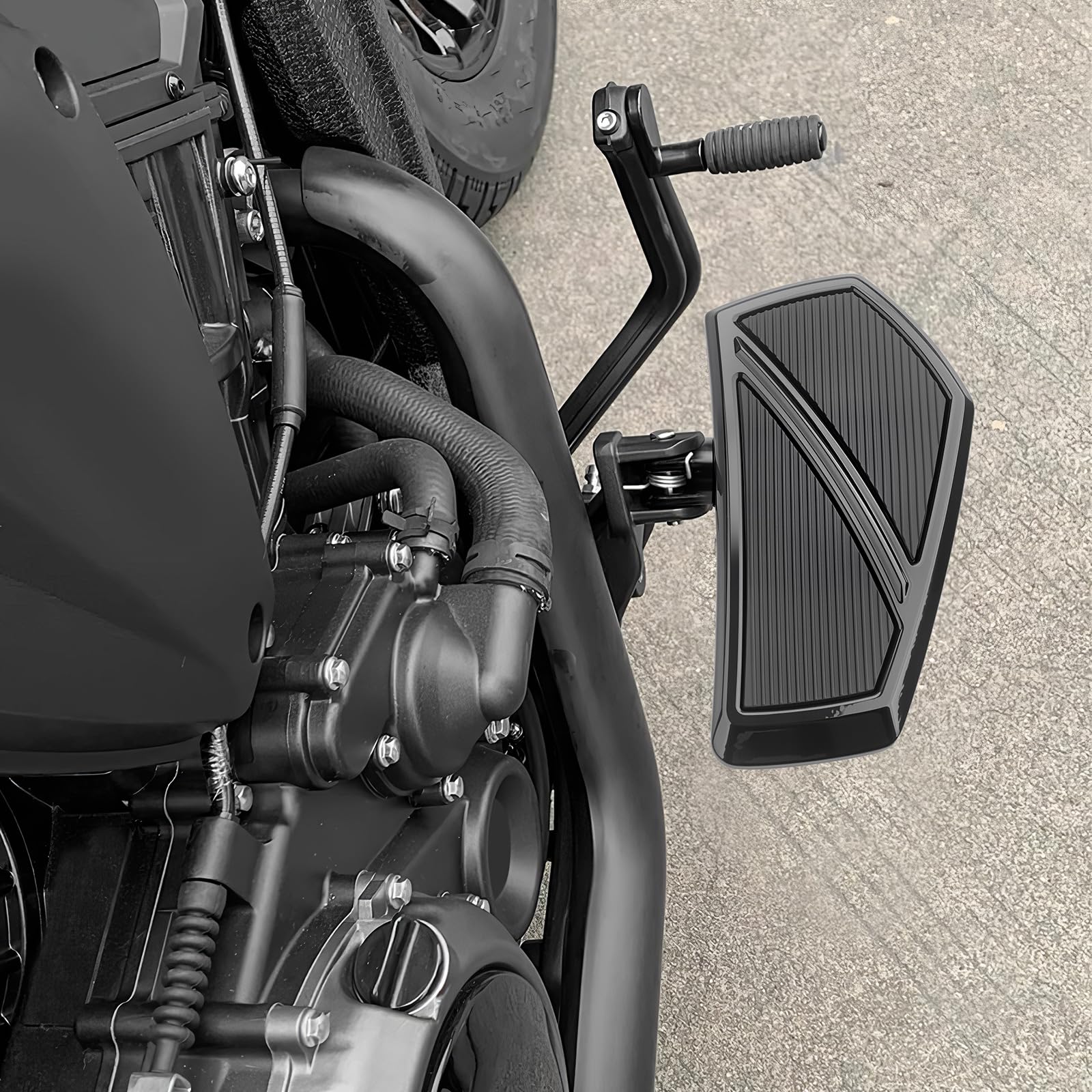 Amazon.com: Aferrizu Front Footpegs Rider Floorboards Compatible